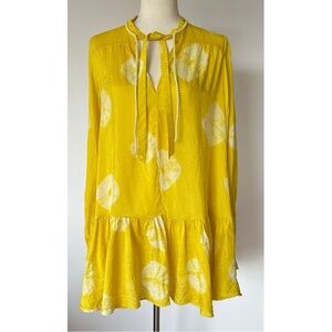 PAPER LONDON Crinkle Silk Tunic Size 6